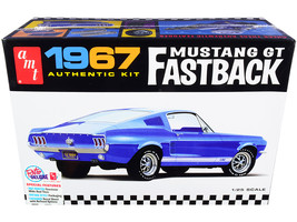 Skill 2 Model Kit 1967 Ford Mustang GT Fastback 1/25 Scale Model by AMT - $52.72