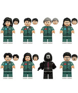 8Pcs Squid Game Manager Players Minifigures Seong Gi-hun Cho Sang-woo Mi... - $34.89 CAD