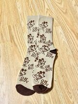 Disney Mickey Mouse Oh Boy Crew Socks Unisex Adults Size 9-13 - $92.73 MXN