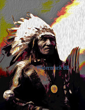 He Dog Oglala Sioux Chief Sitting Bull Historic Vintage Old Digital Art ... - £1.99 GBP