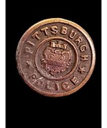 Vintage Antique Pittsburg Police Uniform Button N Snellenburg &amp; Co 15mm ... - $19.79