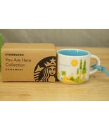 NOS Starbucks Coffee Cup Christmas Tree Ornament You Are Here 2OZ CALIFO... - £19.41 GBP