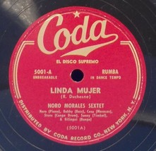 Noro Morales Sextet (Latin) 78 Linda Mujer / Begin The Beguine BX2B - £7.44 GBP