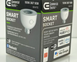 Commercial Electric Indoor/Outdoor Lighting Smart Socket Powered by Hubs... - $11.78