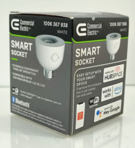 Commercial Electric Indoor/Outdoor Lighting Smart Socket Powered by Hubspace - £9.49 GBP