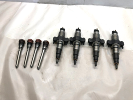 Set of 4 Cummins ISB QSB 4.5L Diesel Fuel Injectors 0445120231 3976372 OEM - £608.33 GBP