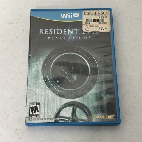 Resident Evil Revelations Nintendo Wii U Video Game