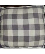 Boho Gingham  Decorative Throw Pillow Sofa Couch Double Sided - $8.81