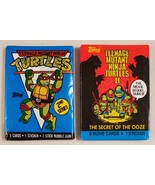 1990-1991 Topps Teenage Mutant Ninja Turtles Lot of 2 Sealed Unopened Pa... - £9.69 GBP