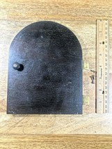 Old Tambour Clock Back Door 7 1/2 X 5 15/16 Inches (K9392) - £11.98 GBP