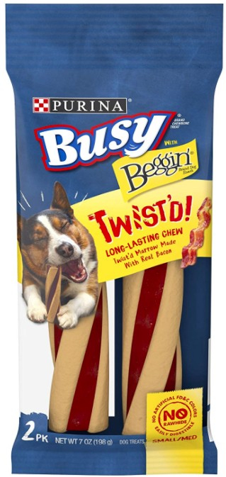 Purina Busy with Beggin Twisted Chew Treats Original 7 oz Purina Busy with Beggi - $19.21