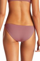 Vitamin A Dusty Rose Ecolux Luciana Full Coverage Bikini Bottom (S) - £51.94 GBP