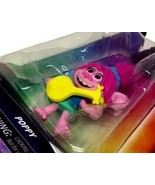 DreamWorks Trolls World Tour POPPY Action Fig Pink Hair Body Yellow Guit... - £13.91 GBP