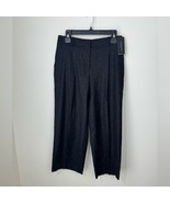 Lafayette 148  New York Wide Leg Pant - Black Size 6 Virgin Wool - $1,209.58 MXN