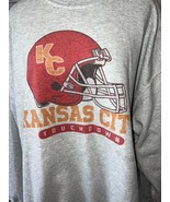 Kansas City Chiefs NFL Touchdown Helmet Pullover Sweatshirt XXL 2X Gilda... - €33,88 EUR