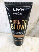 NYX Born to Glow Naturally Radiant Foundation-BTGRF17.5 Sienna 1.01 floz/30 ml - $15.72