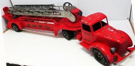 Smith-Miller S.M.F.D. Hook &amp; Ladder NO.3 Truck Circa 1950's Original - $795.00