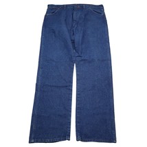 Wrangler Jeans Mens 40x32 Blue Pants Denim Casual Workwear Western USA - £19.23 GBP