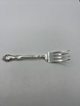 Vintage Stieff Sterling Silver Carrollton Baby Fork  5”   “S” Monogram 19.9g - £26.29 GBP