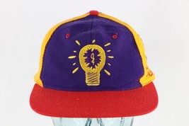 Vintage 90s Streetwear Street Noyz Spell Out Rainbow Color Block Snapbac... - $59.35