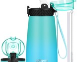 Kids Insulated Water Bottle 12 Oz Bpa-Free Double Wall Vacuum Stainless ... - £22.01 GBP