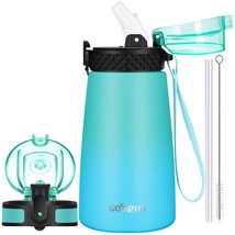 Kids Insulated Water Bottle 12 Oz Bpa-Free Double Wall Vacuum Stainless ... - £21.92 GBP