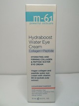 M-61 Hydraboost Water Eye Cream Collagen + Peptide 0.5 oz NIB sealed - £56.89 GBP