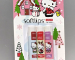 Softlips Limited Edition Hello Kitty Holiday Christmas Natural Lip Balm ... - $9.89