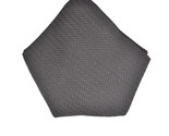 EMPORIO ARMANI Mens Pocket Square Knit Textured Black Size 17&quot; X 17&quot; - $29.09