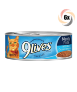 6x Cans 9Lives Meaty Pate Real Ocean Whitefish Cat Food 5.5oz Caring For... - $26.48 CAD