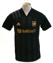 Adidas MLS Black LA Football Club AeroReady Short Sleeve Jersey Men&#39;s NWT - $99.99