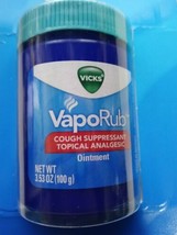 Vicks VapoRub Chest Rub Ointment, Relief from Cough, Cold, Aches, &amp; Pain... - $12.64