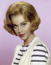 Jane Fonda Photo Print Stunning Youthful Look In Striped Shirt White Ves... - £7.73 GBP