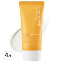 A&#39;pleu Pure Block Natural Daily Sun Cream EX SPF50 PA++++, 50ml, 4 pieces - £32.27 GBP