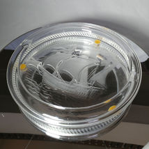 Lalique | Crystal Santa Maria Ashtray | 6.75" image 7