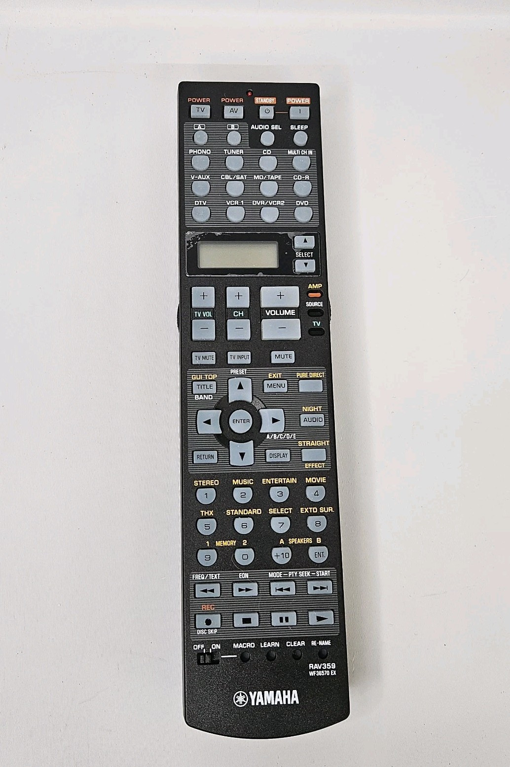  Original YAMAHA RAV359 WF36570 EX REMOTE CONTROL New Open Box Genuine - $74.20