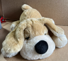 Vtg. FAO Schwarz Patrick The Pup Plush 20&quot; Puppy Dog Stuffed Animal Soft Floppy - £17.95 GBP