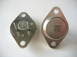 KD602 Tesla 110V 35W 8A NPN TO3 High Power Si Transistor ~2N4071 2N5672 ... - £1.25 GBP