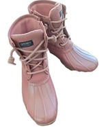 Sperry™ Duck Boots ~ Girls&#39; Size 4M ~ Pink ~ Quilted ~ Side Zip ~ Rubber... - $890.09 MXN