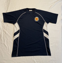 Vintage Football National Scotland Football Jersey Shirt Mens Small  Nav... - £8.10 GBP