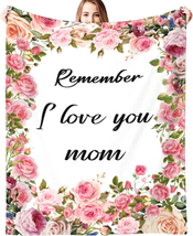 Mother&#39;s Day Gifts for Mom Blanket, Birthday Gifts for Mom Throw Blanket Present - £29.32 GBP