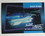 Star Trek Next Generation Trading Card 1992 #52 Battle Bridge - £1.58 GBP