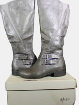 Style &amp; Co. Womens Milah Charcoal Toe Knee High Fashion Boots 7M - $542.34 MXN
