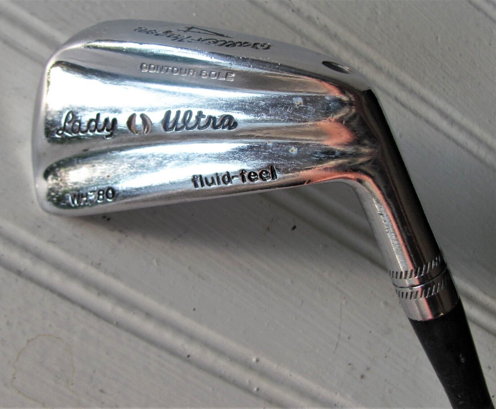 Walter Hagen Lady Ultra WH380 4 Iron RH Steel Shaft 34” L Flex Golf Pride Grip - $12.82