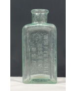 Green Whittemore Boston c1900 Bottle - $18.81