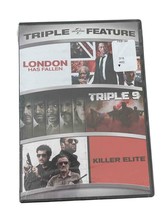 NEW London Has Fallen, Triple 9 &amp; Killer Elite Triple Feature (DVD) - £5.51 GBP