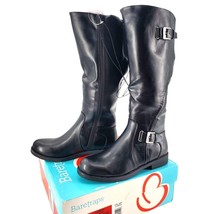 BARETRAPS Boots Womans 8.5 Carmen Zip Buckle Horse Riding Knee-High Shoes - £48.47 GBP