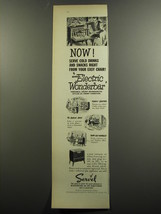 1953 Servel Electric Wonderbar Ad - Now! Serve cold drinks and snacks  - £14.52 GBP