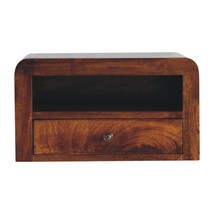 Chunky Chestnut Floating Bedside - $169.00