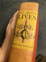 VAN LOON&#39;S LIVES VINTAGE 1943 BOOK BY HENDRIK WILLEM VAN LOON - £11.83 GBP